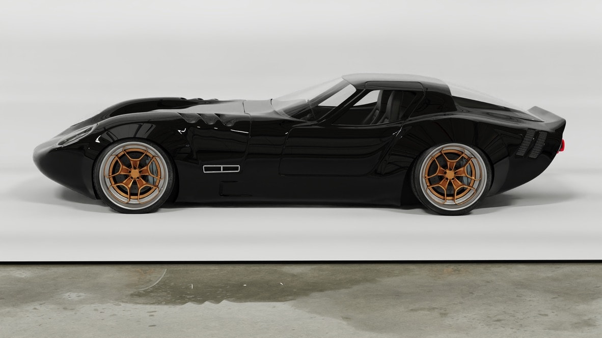 Banshee in Obsidian — Vintage Supercars