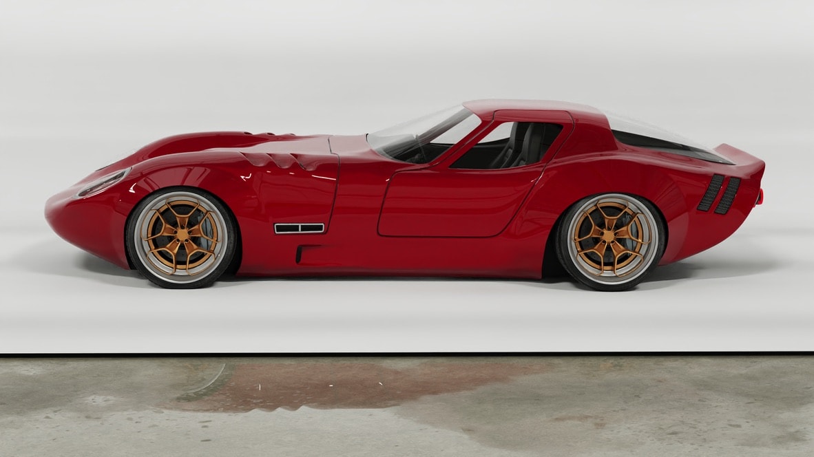 Banshee in Carmine — Vintage Supercars