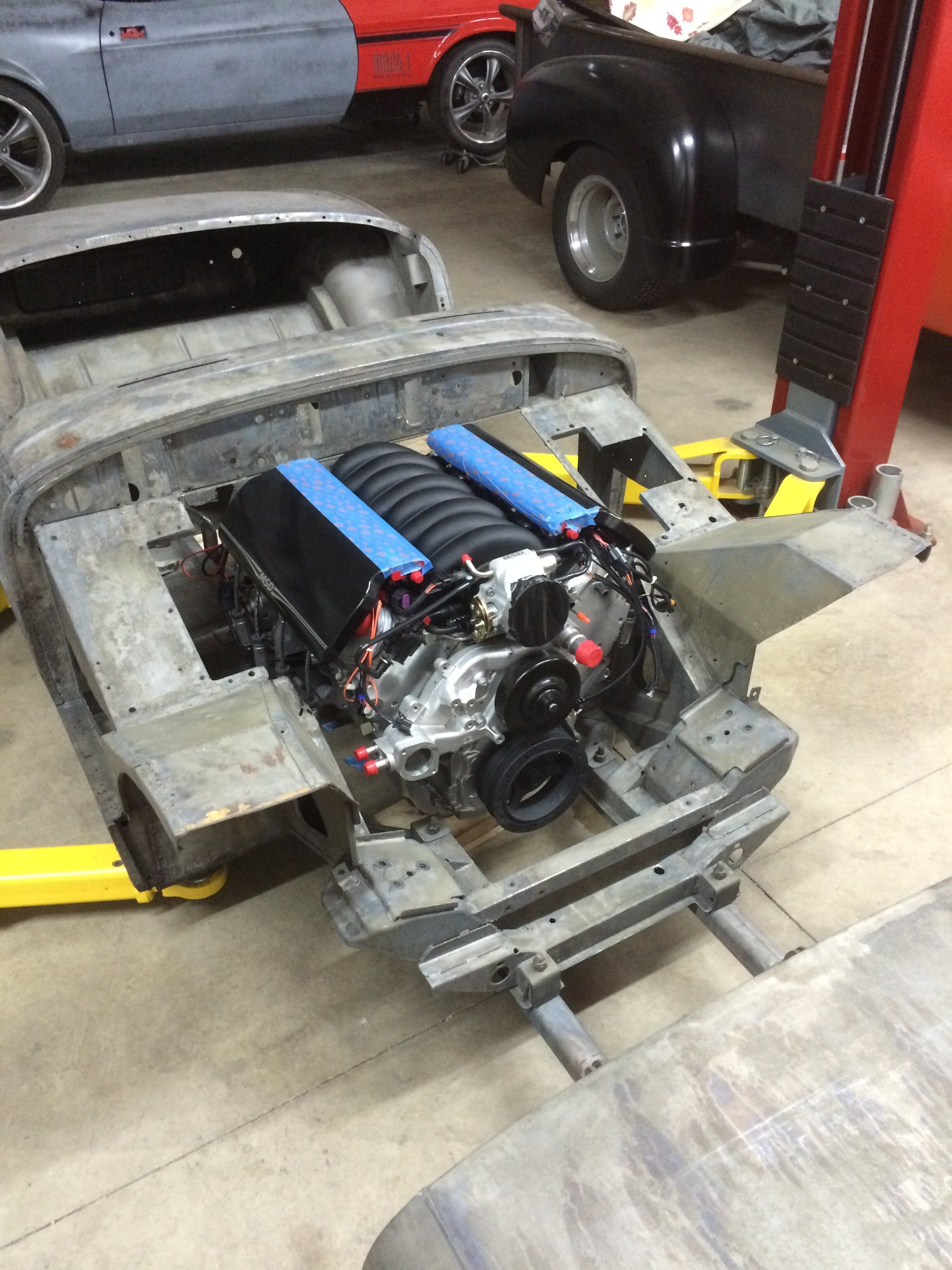 LS Sprite — engine bay